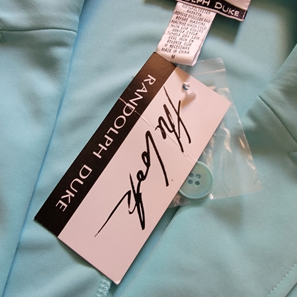 Casual Vintage Blazer Jacket Eggshell Blue Y2k - Picture 8 of 11